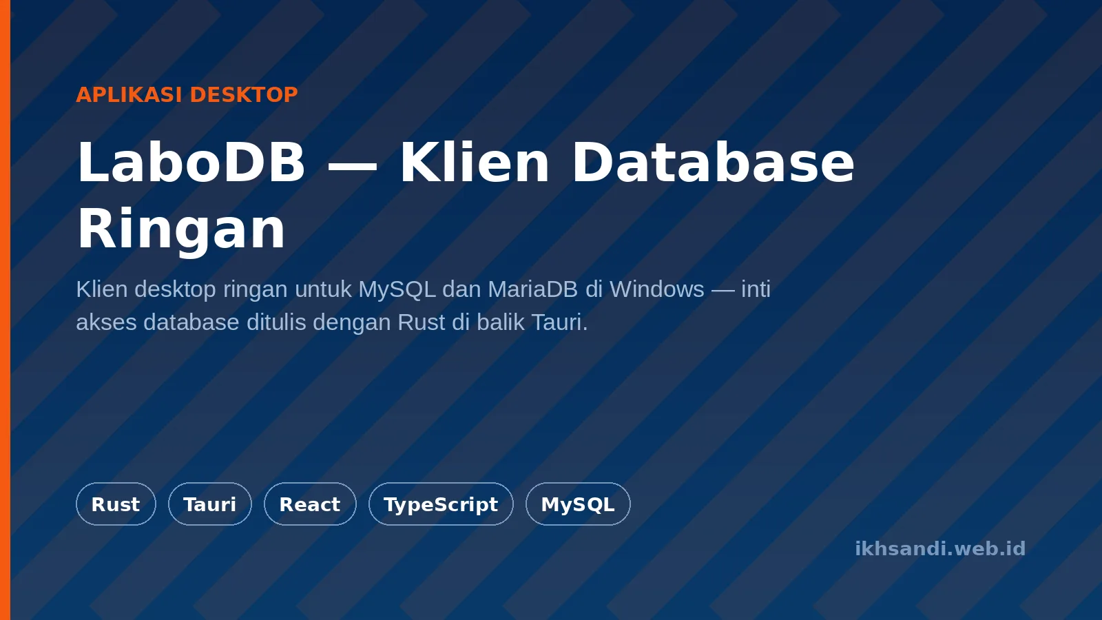Gambar sampul LaboDB — Klien Database Ringan