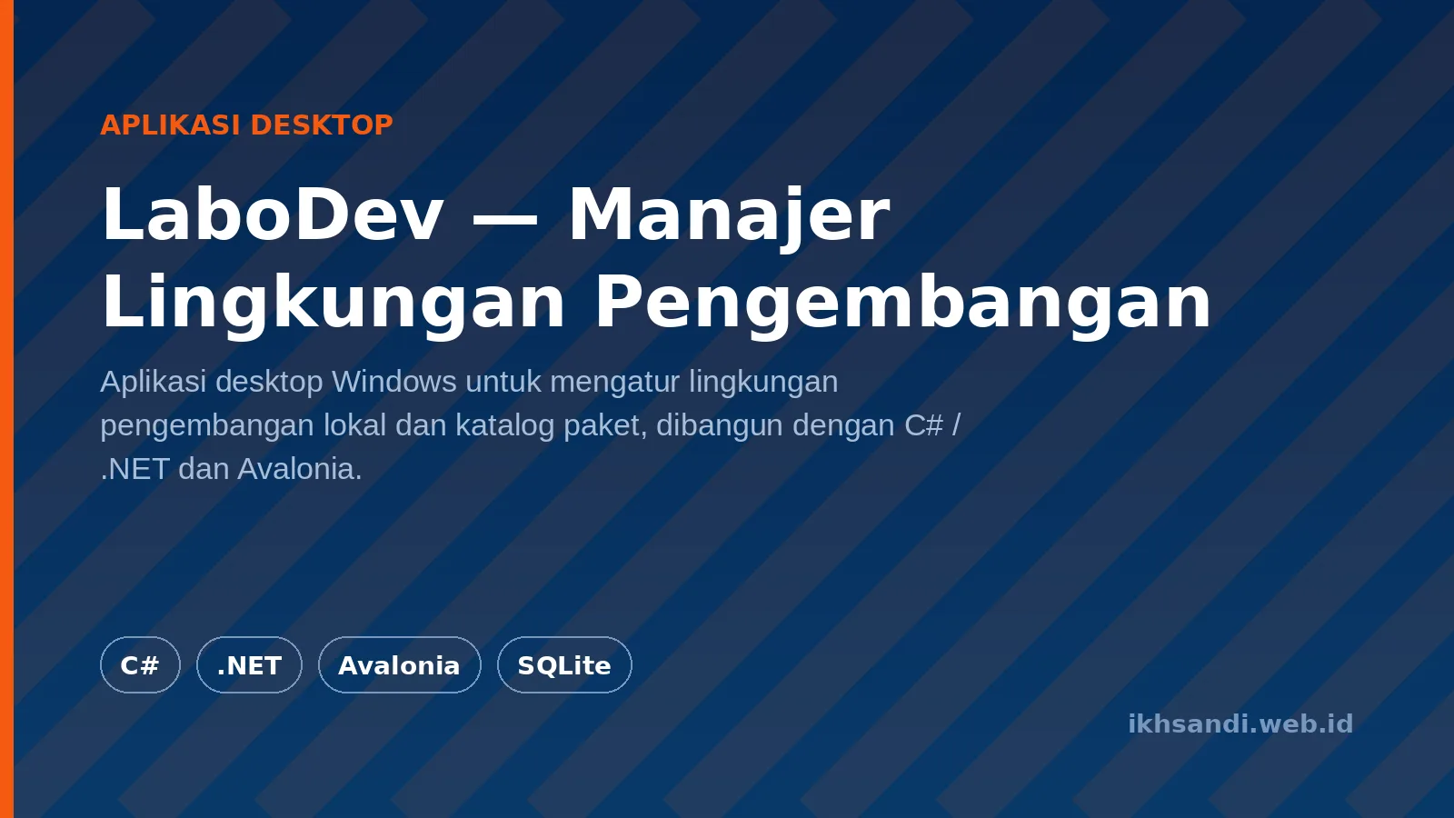 Gambar sampul LaboDev — Manajer Lingkungan Pengembangan